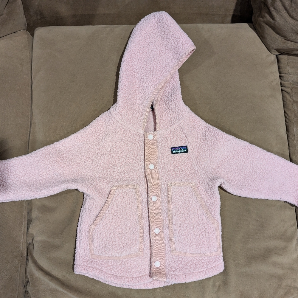 (FINAL SALE) Patagonia Baby Retro Pile Fleece Hoodie